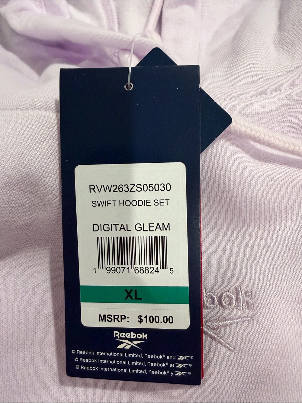 NWT Reebok Sweatshirt - Picture 2 of 2